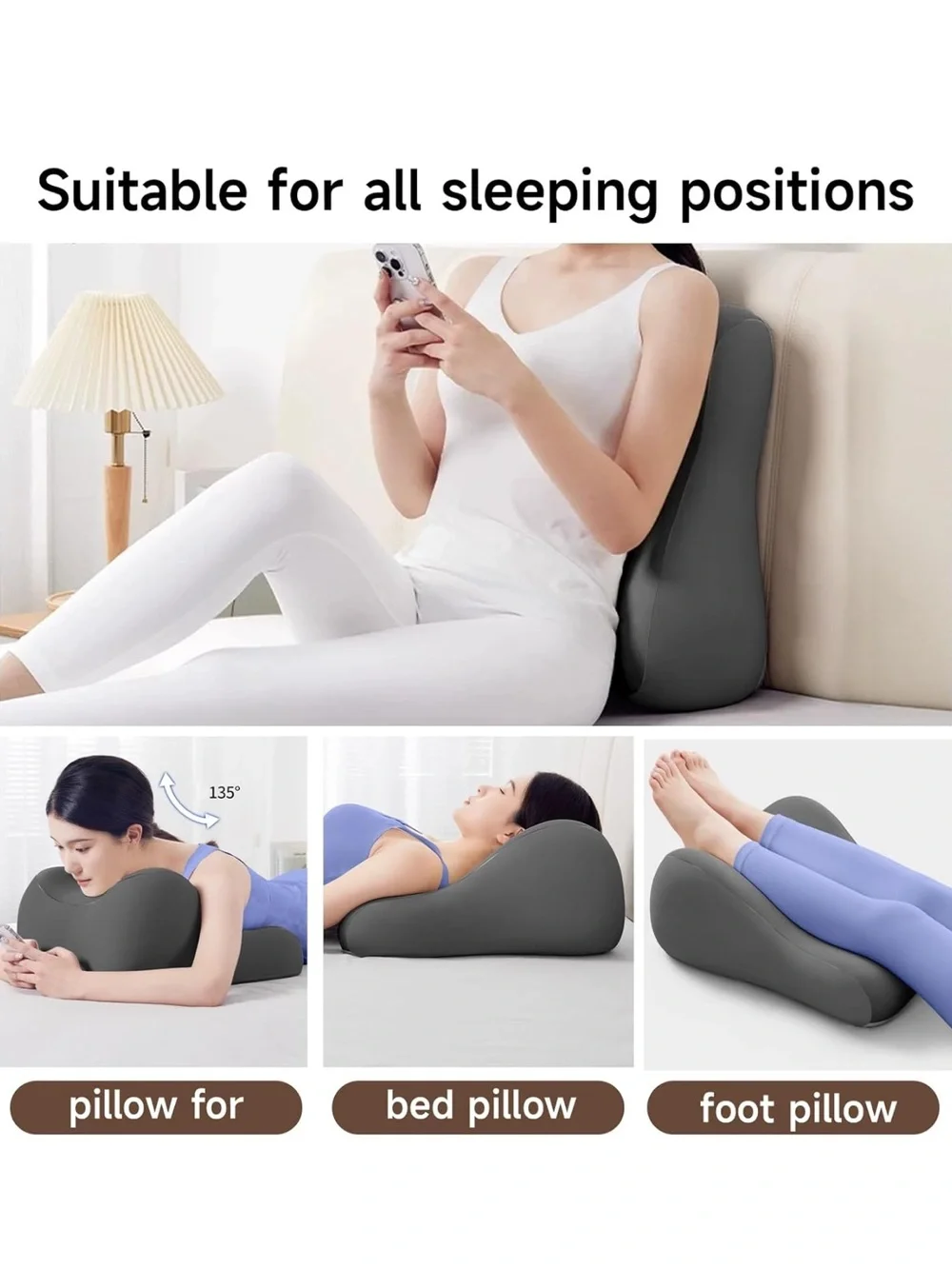 memory foam furniture pillow suitable for home use